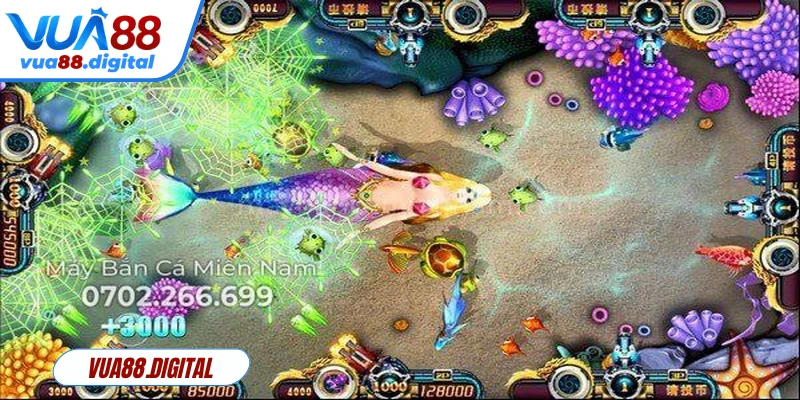 Bắn cá tiên nổi bật nhờ đồ họa sinh động, hiệu ứng phép thuật độc đáo