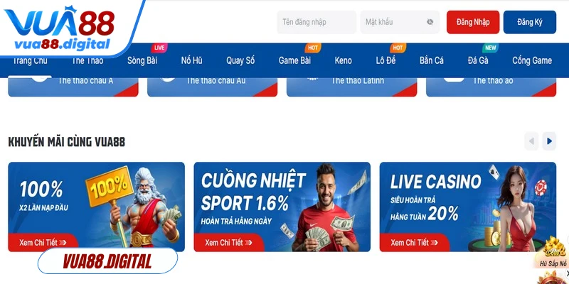 Nhận thưởng cực đã khi đăng ký Vua88 thành công