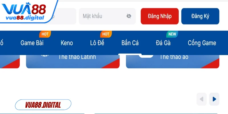 Hãy đăng nhập Vua88 bằng đường link chính thức và uy tín
