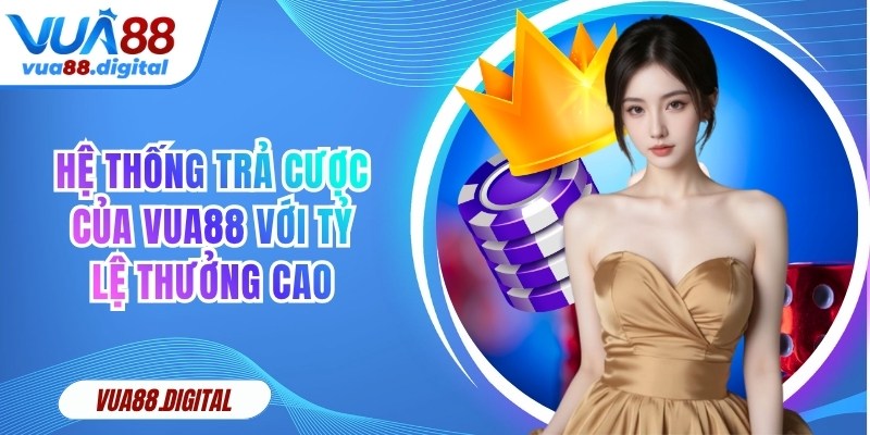 Hệ thống trả cược của Vua88 với tỷ lệ thưởng cao